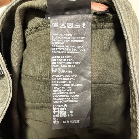 The Kooples Olive Green High-Waisted Shorts – Size 1 (XS/S) - Picture 5 of 16